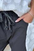 Made in Italy Luxury Smooth Magic Trouser Black *